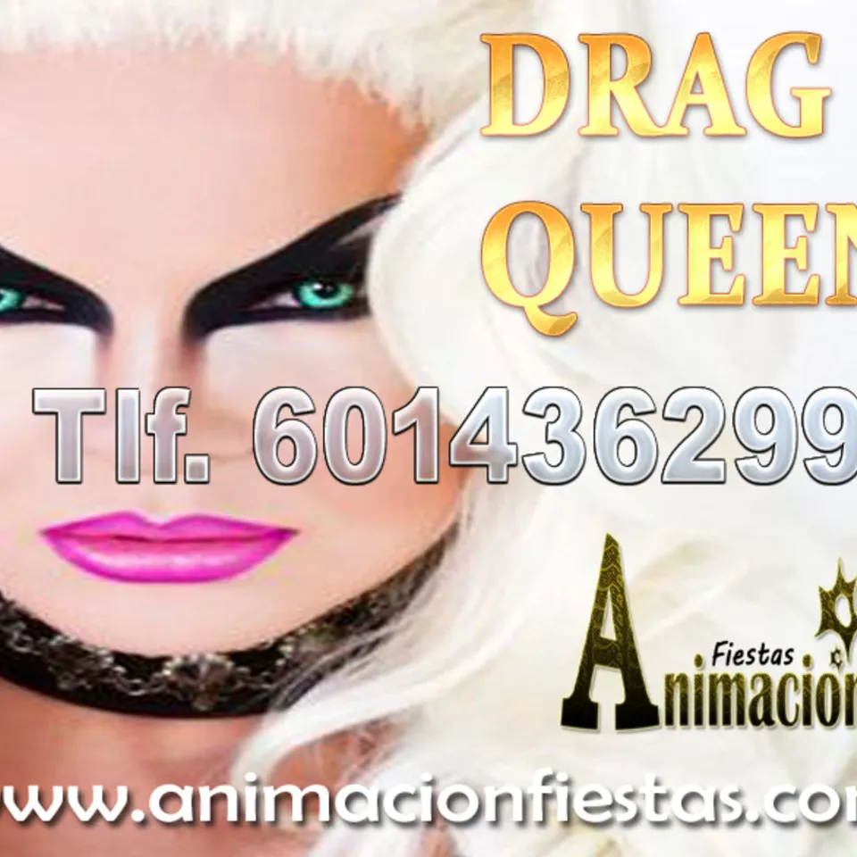 Espectáculo de drag queen para animación de fiestas