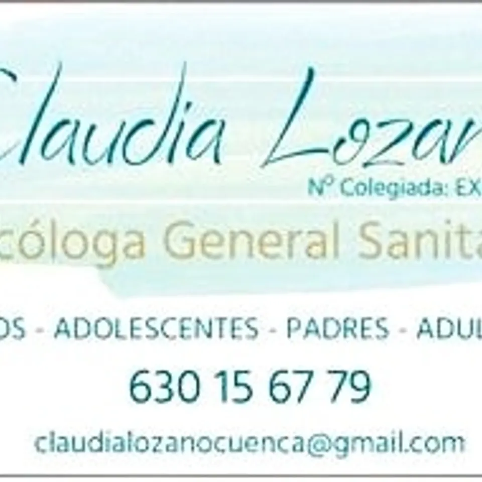 Claudia Lozano Cuenca Psicología