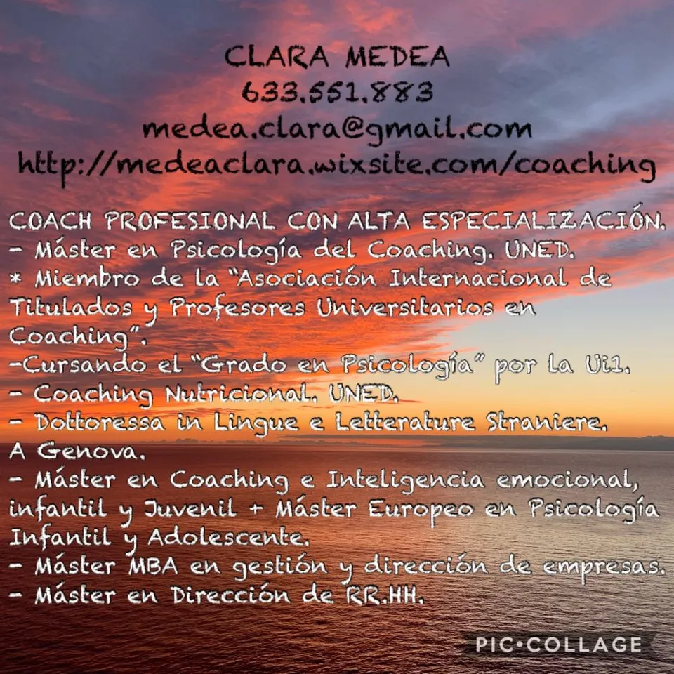 Coach Profesional certificada con Alta especialización 