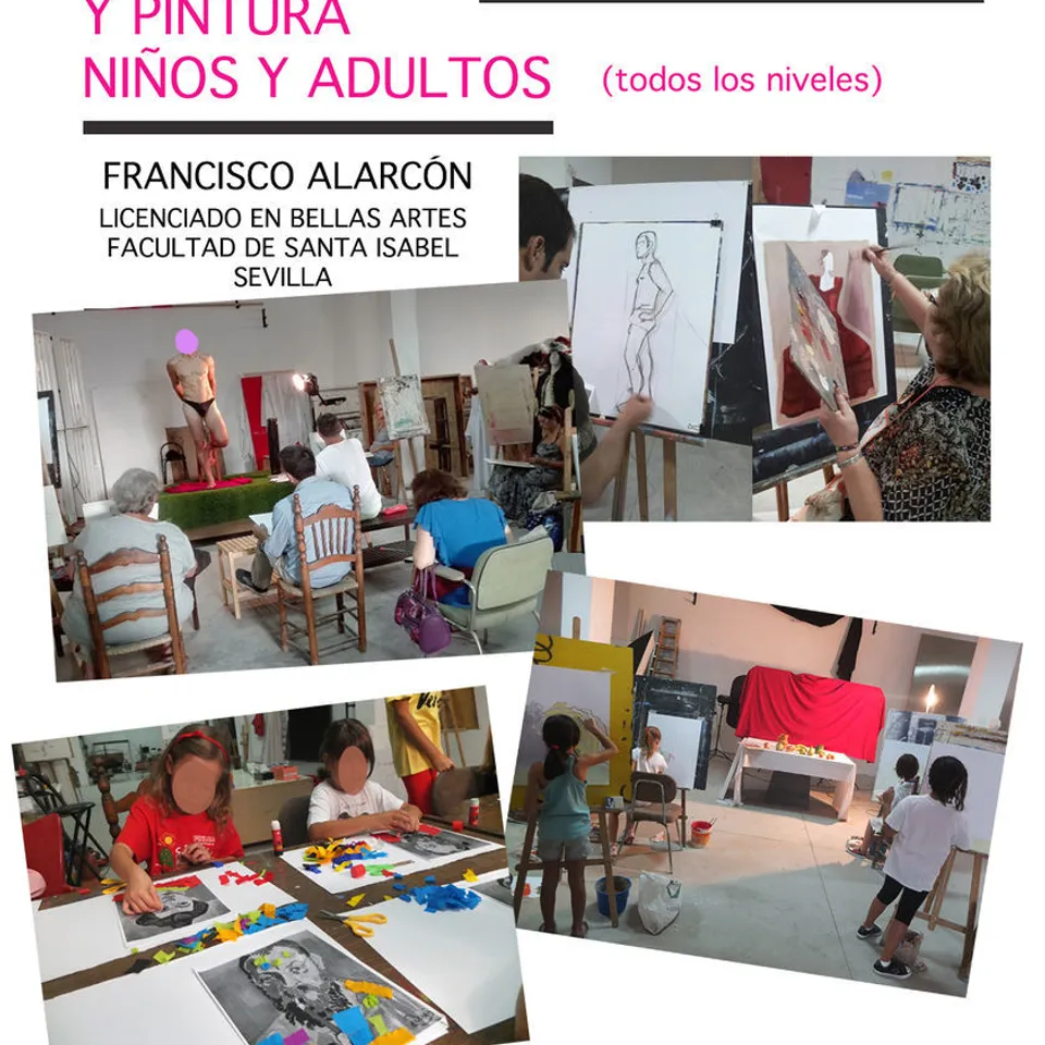 CLASES DE DIBUJO Y PINTURA NIÑOS Y ADULTOS
