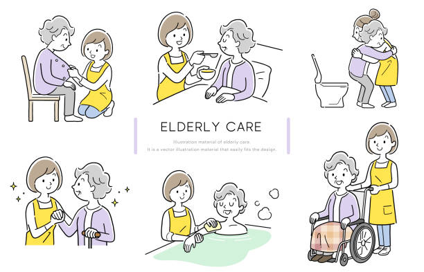 Cuidadora de personas mayores