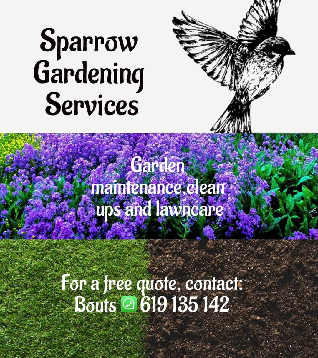 Garden Maintenance, Cleanups and Lawncare.